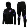 FC Barcelona Trænings jacke Hoodie 2022-23 Sort FC Barcelona Trænings jacke Hoodie 2022-23 Sort